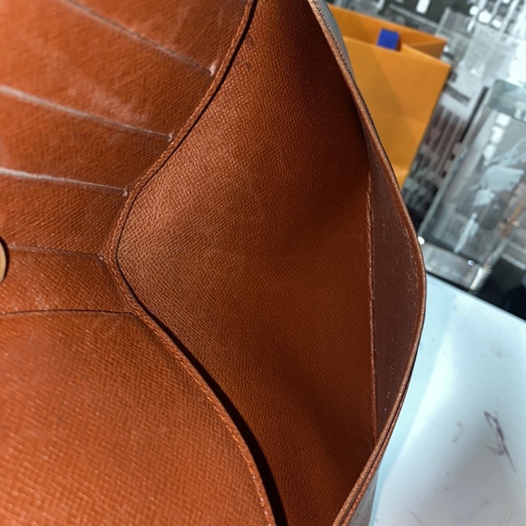 Authentic Louis Vuitton Monogram Checkbook Holder Wallet - Picture 11 of 12